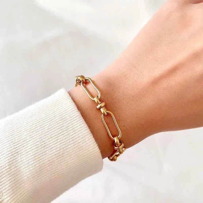 Link Bracelet Gold
