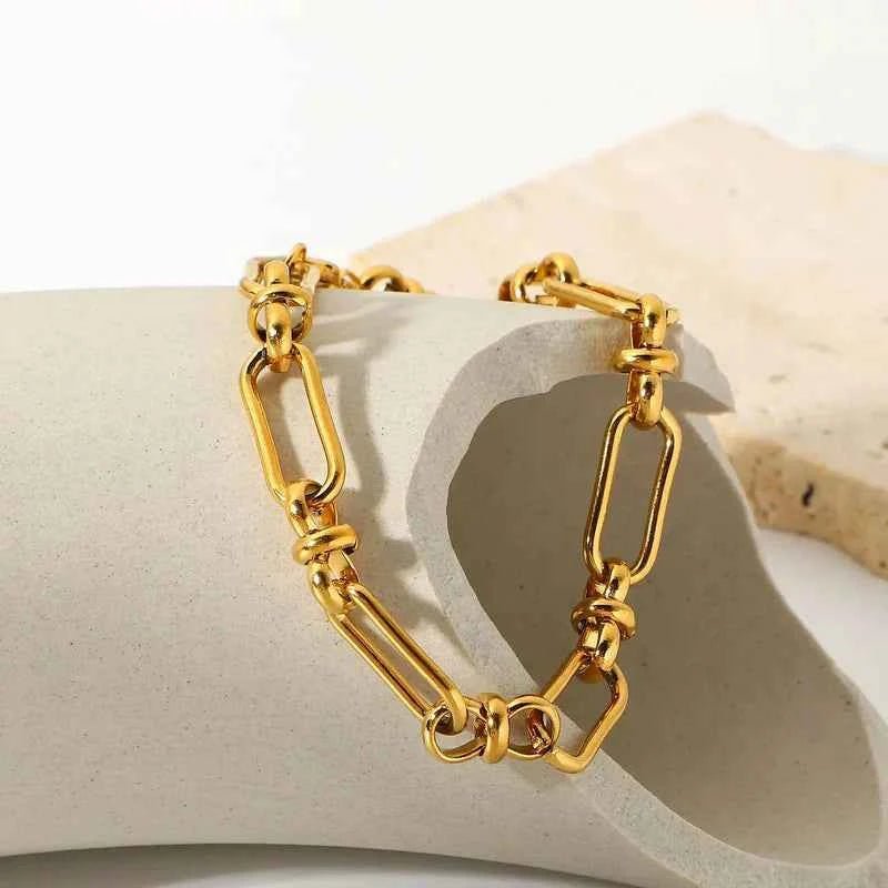 Link Bracelet Gold