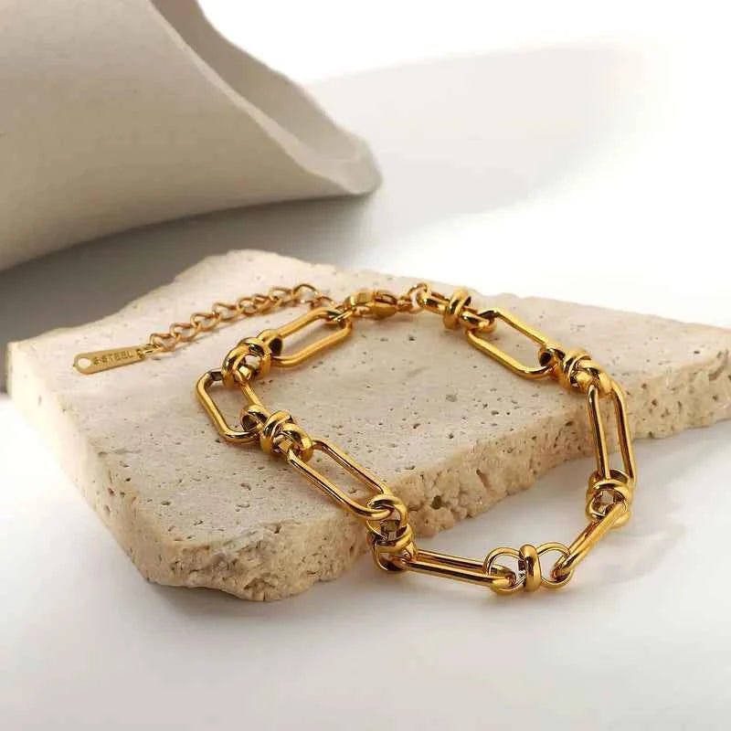 Link Bracelet Gold