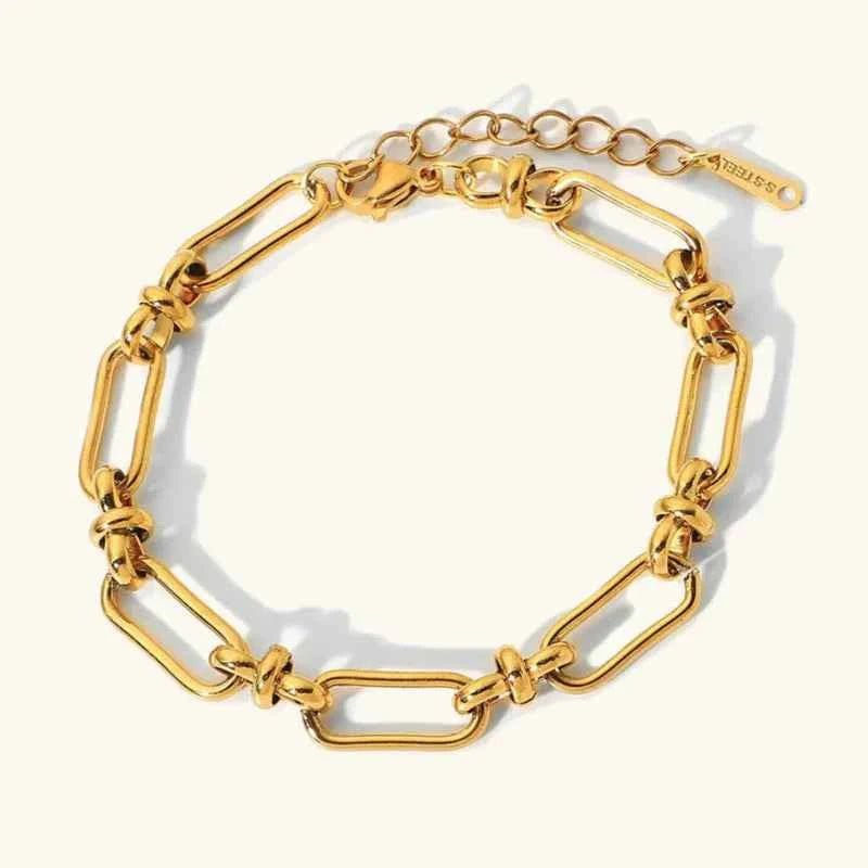 Link Bracelet Gold
