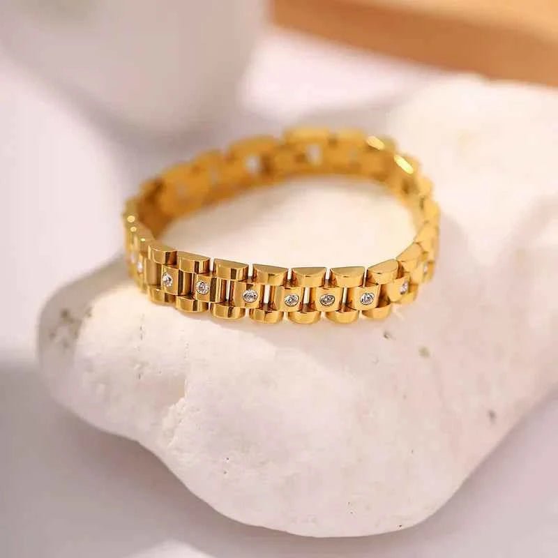 Gold Link Bracelet