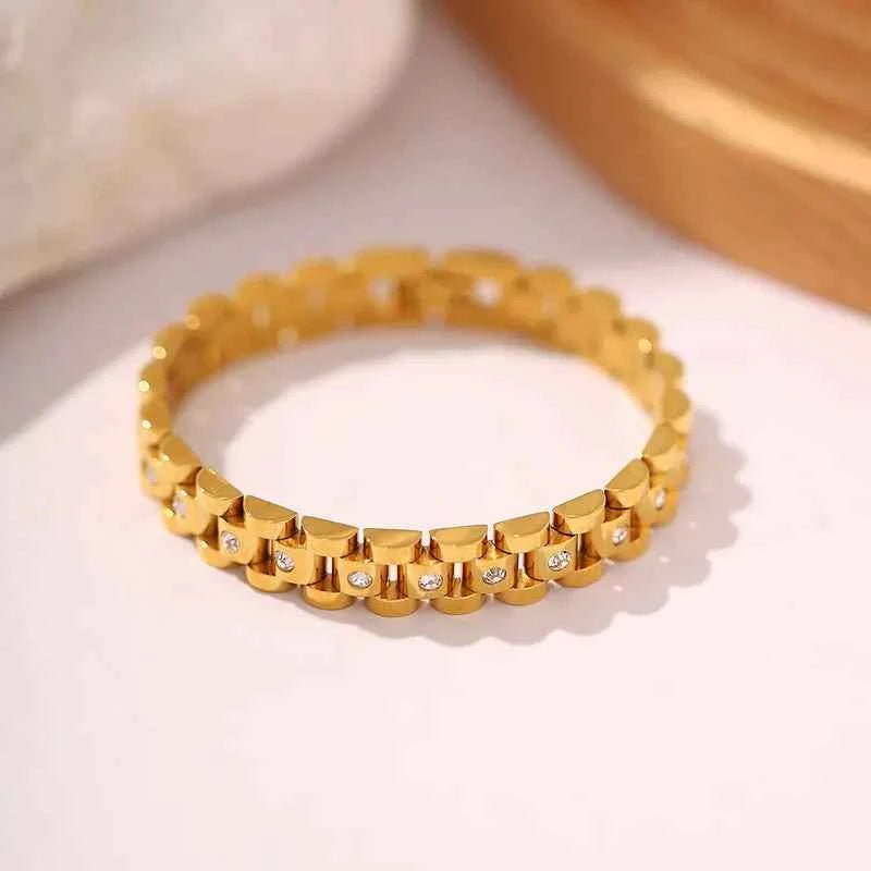 Gold Link Bracelet