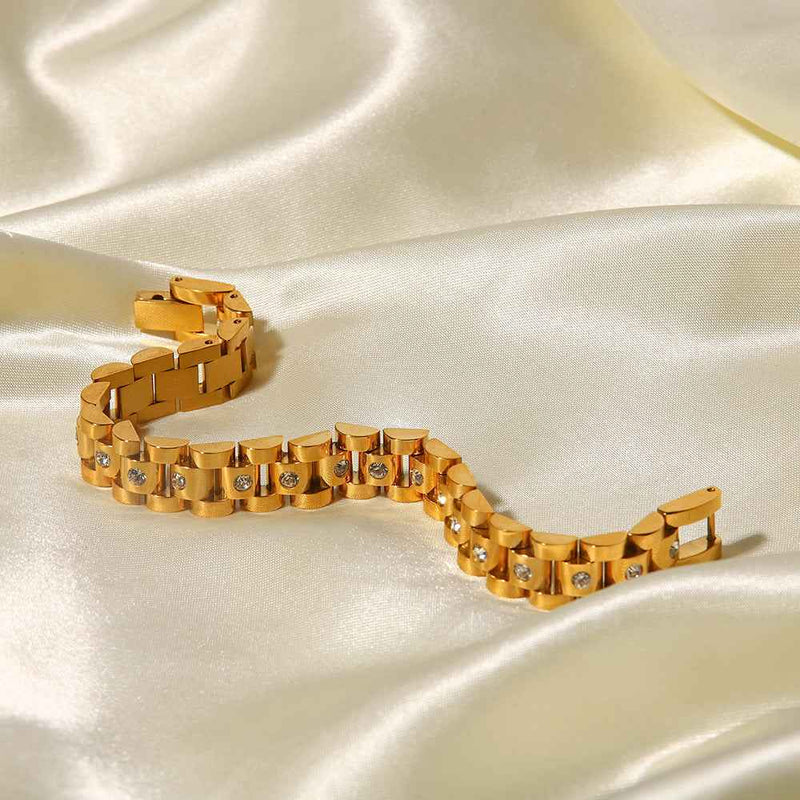 Gold Link Bracelet