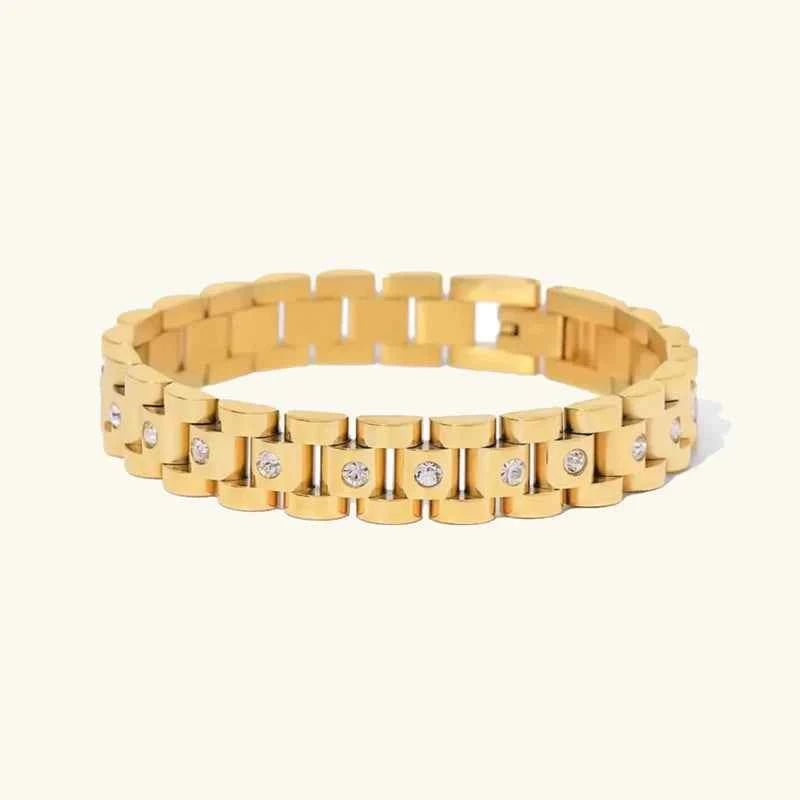 Gold Link Bracelet