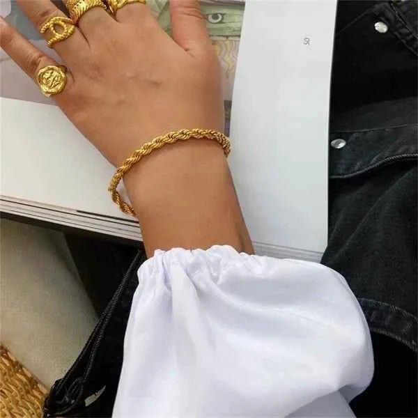 Gold Chain Bracelet