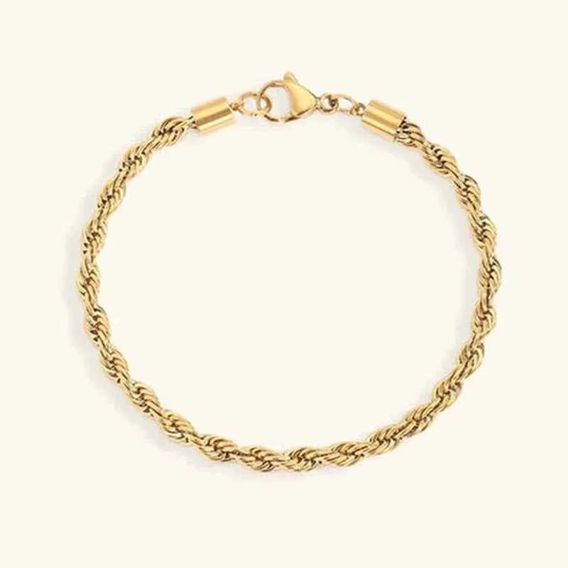 Gold Chain Bracelet