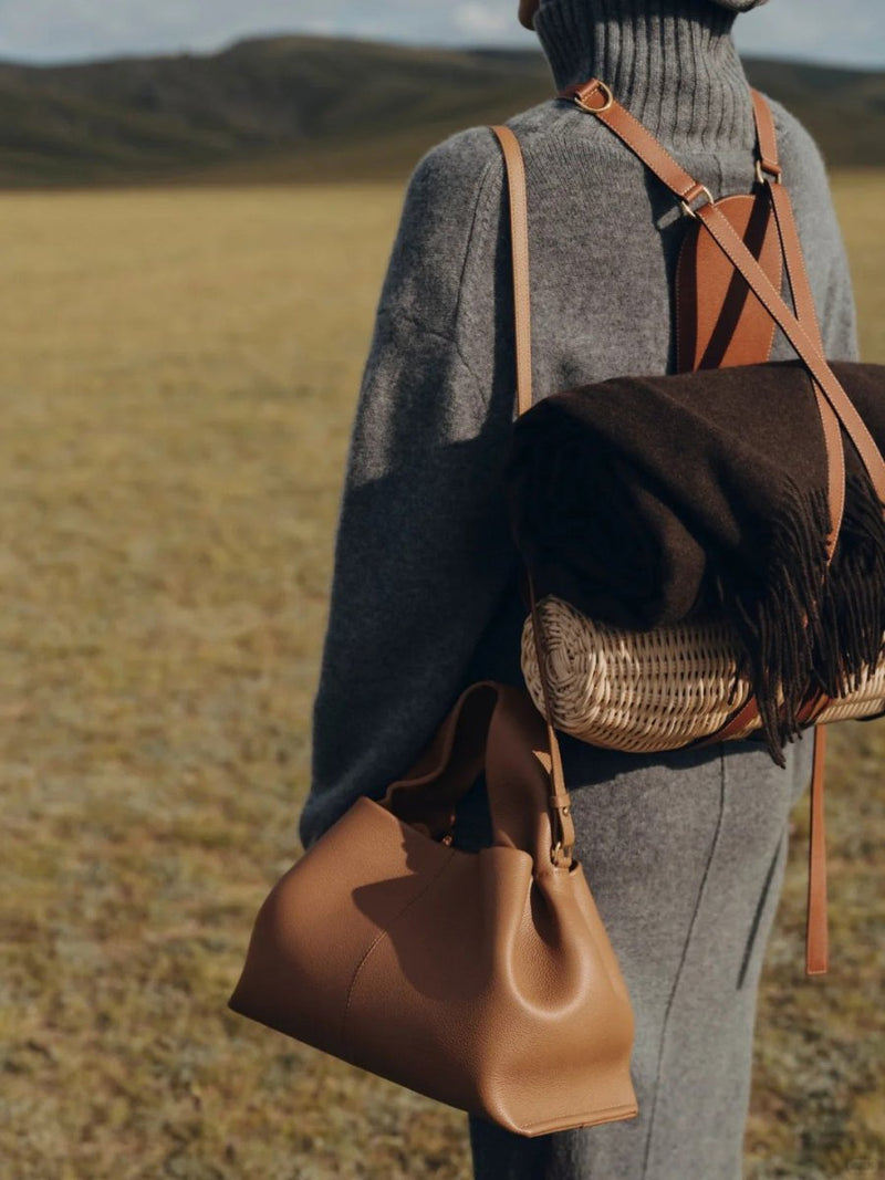 Große Damen Schultertasche Hobo Bag Elegant