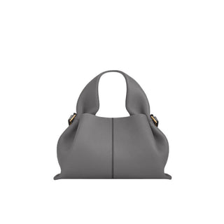 Große Damen Schultertasche Hobo Bag Elegant - Cecile LavelleGrau