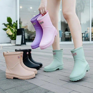 Gummistiefel Damen Mittelhoch