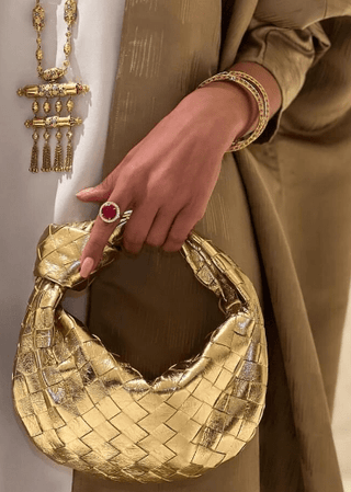 Handtasche Geflochten - Cecile LavelleSchwarz