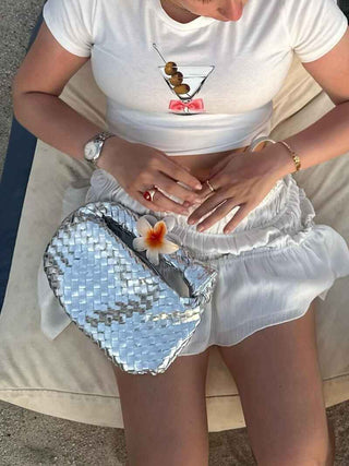 Handtasche Geflochten - Cecile LavelleSchwarz