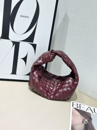 Handtasche Geflochten - Cecile LavelleBurgunderrot