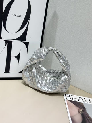 Handtasche Geflochten - Cecile LavelleSilber