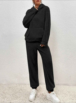 Hausanzug Damen Teddy - Cecile LavelleSchwarz