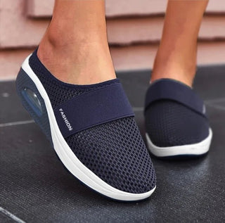 Hausschuhe Damen Komfort - Cecile LavelleMarineblau