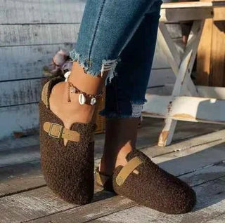 Hausschuhe Damen Winter - Cecile LavelleSchwarz