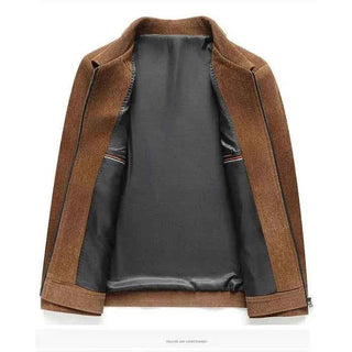 Herbst Winter Jacke Herren - Cecile LavelleSchwarz