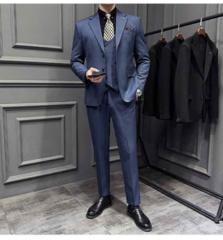 Herren Anzug Nadelstreifen - Cecile LavelleSchwarz