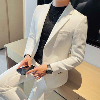 Herren Anzug Slim Fit - Cecile LavelleSchwarz