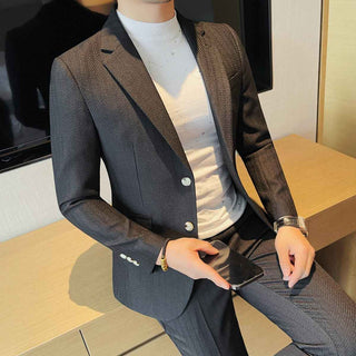 Herren Anzug Slim Fit - Cecile LavelleSchwarz