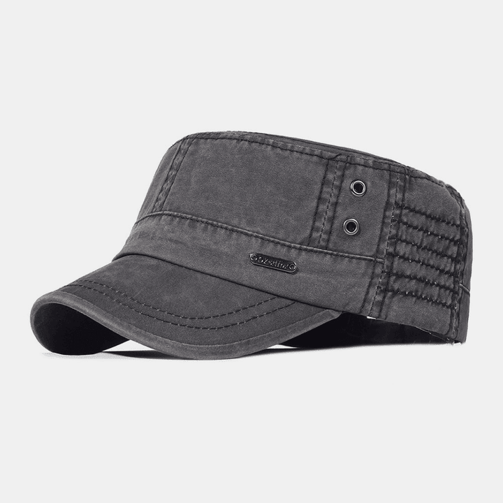 Herren Army Cap Verstellbar im Vintage Look