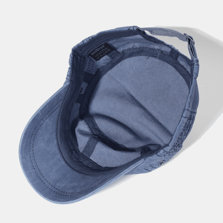 Herren Army Cap Verstellbar im Vintage Look