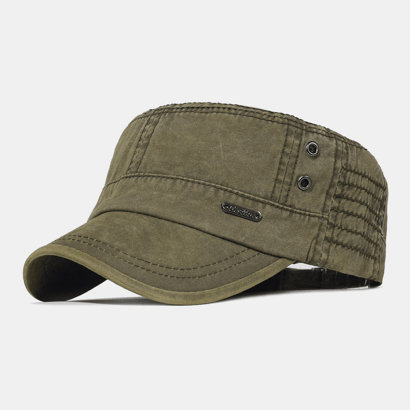 Herren Army Cap Verstellbar im Vintage Look