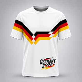 Herren Deutschland Trikot Fußball WM 2026 - Cecile LavelleWeiß