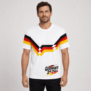 Herren Deutschland Trikot Fußball WM 2026 - Cecile LavelleWeiß