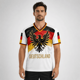 Herren Deutschland Trikot Fußball WM Adler - Cecile LavelleWeiß