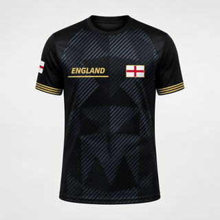 Herren England Fußballshirt WM Schwarz - Cecile LavelleSchwarz