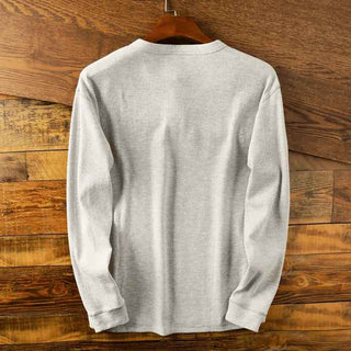 Herren Henley Hemd - Cecile LavelleGrau