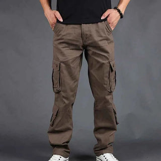 Herren Hosen Cargo - Cecile LavelleDunkelbraun