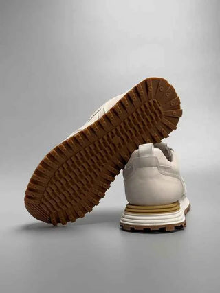 Herren Leder Sneaker - Cecile LavelleWeiß