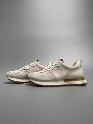 Herren Leder Sneaker - Cecile LavelleWeiß