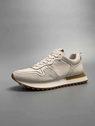 Herren Leder Sneaker - Cecile LavelleWeiß