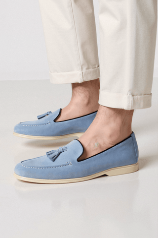 Herren Loafer Elegant Classic - Cecile LavelleBlau