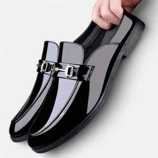 Herren Loafer Elegant mit Metallspange - Cecile LavelleSchwarz