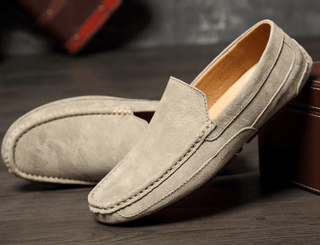 Herren Loafer Elegant - Cecile LavelleBeige