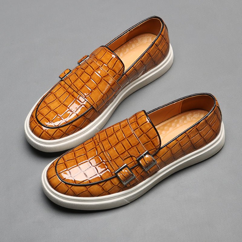 Herren Loafer Flechtoptik Slip-On