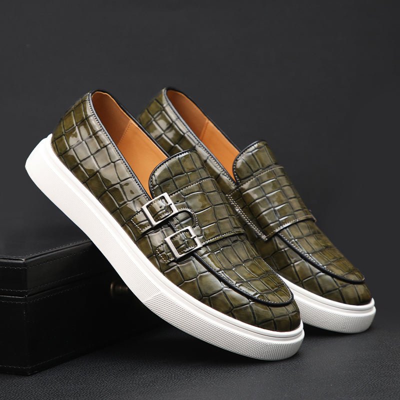Herren Loafer Flechtoptik Slip-On