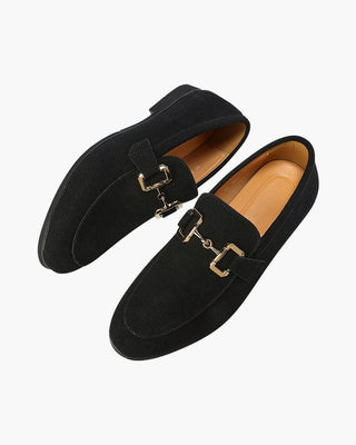 Herren Loafer mit Metalldetail - Cecile LavelleSchwarz