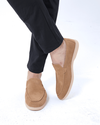 Herren Loafer Mokassin Classic - Cecile LavelleHellbraun