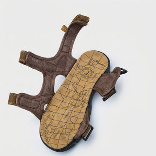 Herren Sandalen Mit Riemen Und Rutschfester Sohle - Cecile LavelleBraun