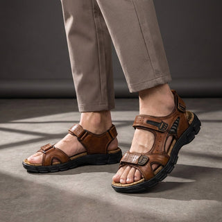 Herren Sandalen Mit Riemen Und Rutschfester Sohle - Cecile LavelleGelb