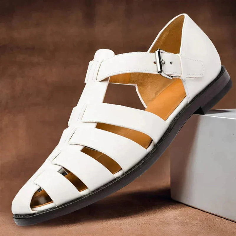 Herren Sandalen Sommer mit Geschlossener Zehenpartie