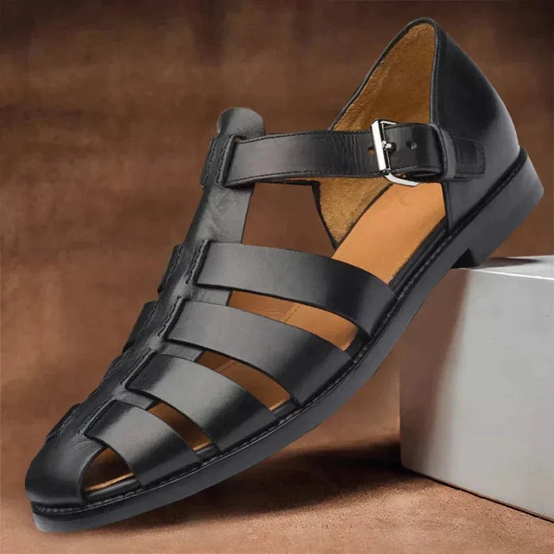Herren Sandalen Sommer mit Geschlossener Zehenpartie