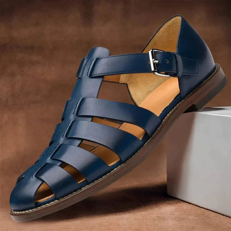 Herren Sandalen Sommer mit Geschlossener Zehenpartie
