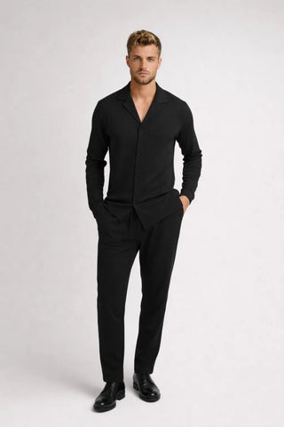 Herren Sommer Set Modern Elegant - Cecile LavelleSchwarz
