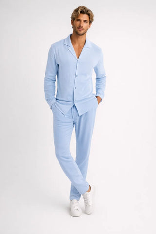Herren Sommer Set Modern Elegant - Cecile LavelleBlau